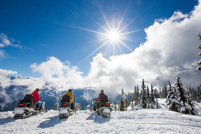 Snowmobile Family Tour in Whistler