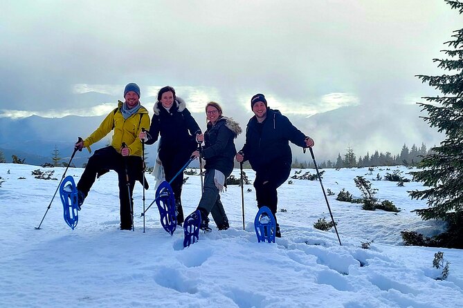 Snowshoeing Fun Tour From Cluj Napoca