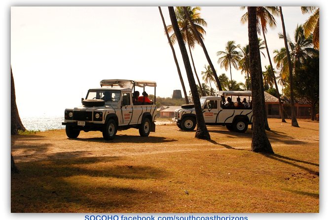 SoCoHo Jeep Safari - Historical Sites - Lunch - Beach - Tour Overview