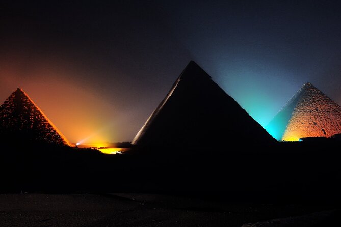 Sound and Light Show at Giza Pyramids Including Private Transfer From Cairo - Overview of the Experience