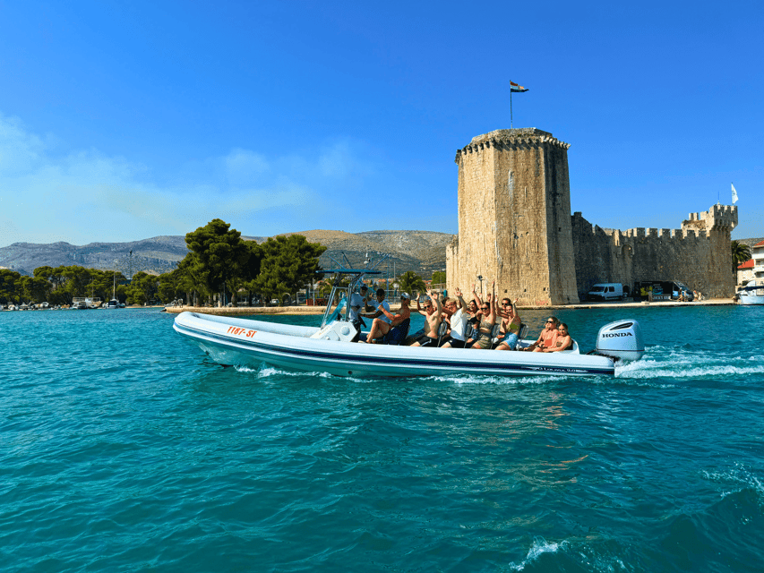 Split: Blue Lagoon & 3 Islands Speedboat Tour – Small Group