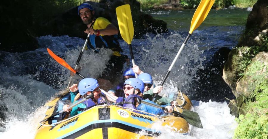 Split/Omiš/Makarska: Rafting, Cliff Jumping, and Cave Tour