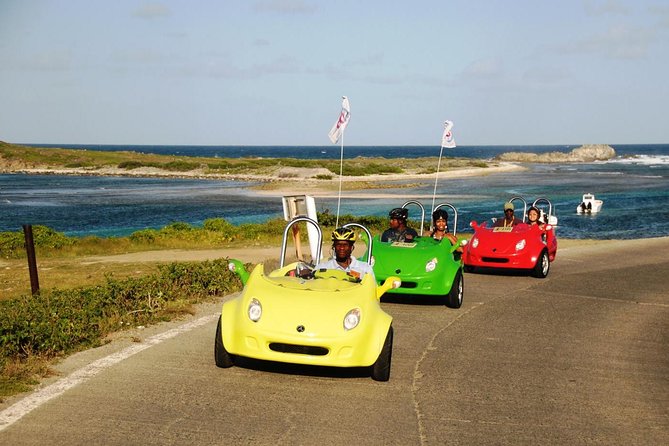 St. Maarten's Treasures- Guided Self Drive Buggy or Scoot Coup