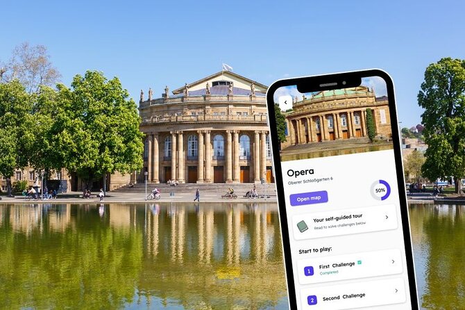 Stuttgart Exploration Game and City Tour on Your Phone