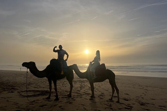 Sunset Camel Ride on Achakkar Beach Including Traditional Dinner