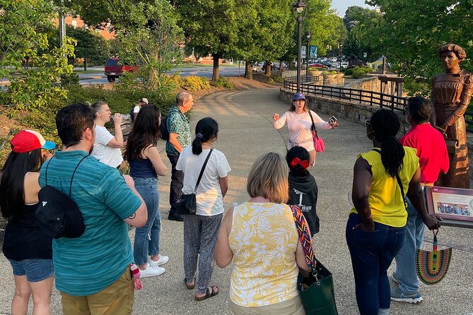 Sunset Walking Tour: Bronze Statues Tell the Story of Charlotte