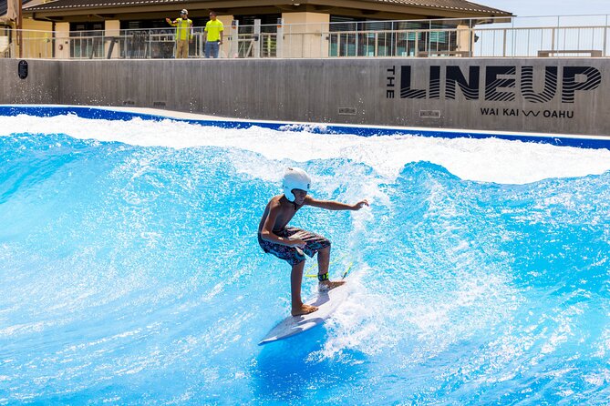 Surf Activity on the Wai Kai Wave in Ewa Beach