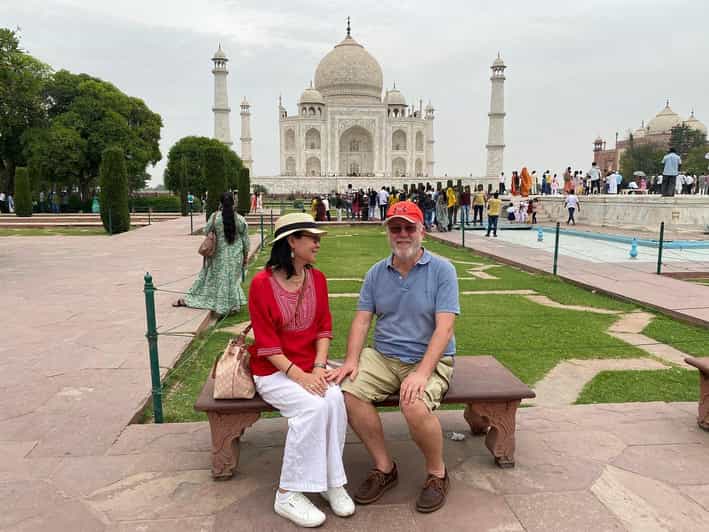 Taj Mahal and Agra Private Guided Day Tour by Car From Delhi