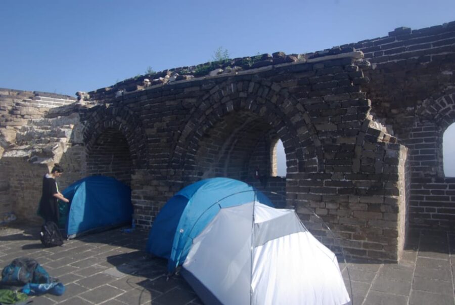 Tent Camping Overnight Tour On The Wild Great Wall