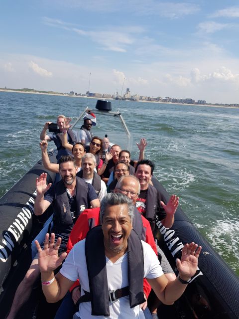 The Hague: Powerboat Tour Scheveningen