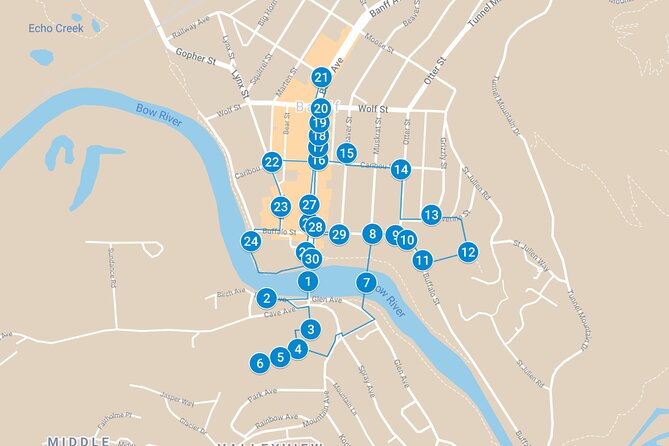 The Sights of Banff: a Smartphone Audio Walking Tour - Overview of the Tour