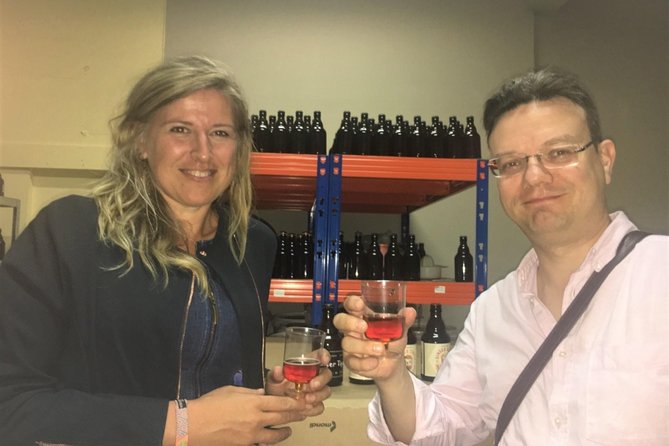 Tour and Tasting if Alcoholic Ginger-Beer in a Gluten-Free Nano-Brewery