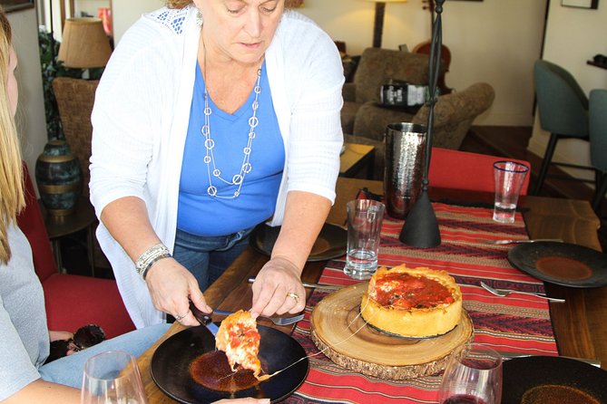 Traveling Spoon Chicago-Style Deep Dish Pizza Private Online Cooking Class - Instructor Nancy and Her Expertise