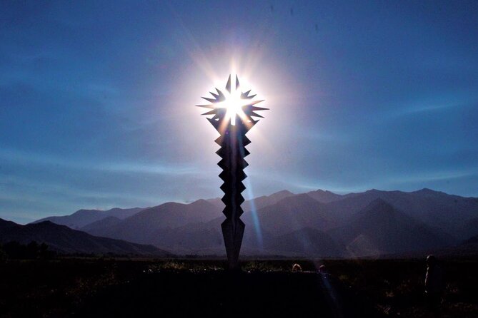 Trip to the Marañon Art Park From Mendoza. Dinner in Uspallata