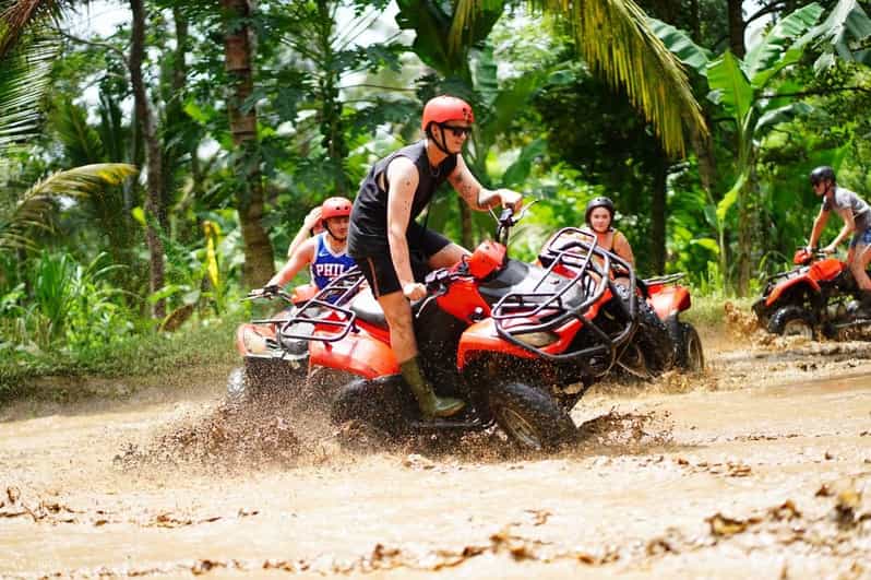 Ubud: Tour Quad Bike, Monkey Forest, Tegalalang Rice Terrace