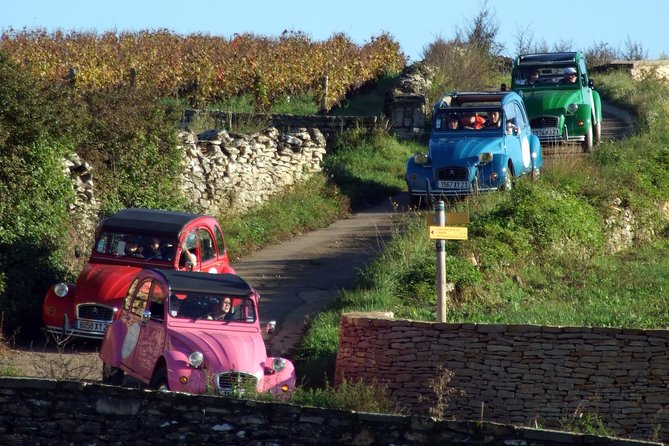 Unusual Exploration of the Terroirs of Burgundy in 2CV – From 6 People