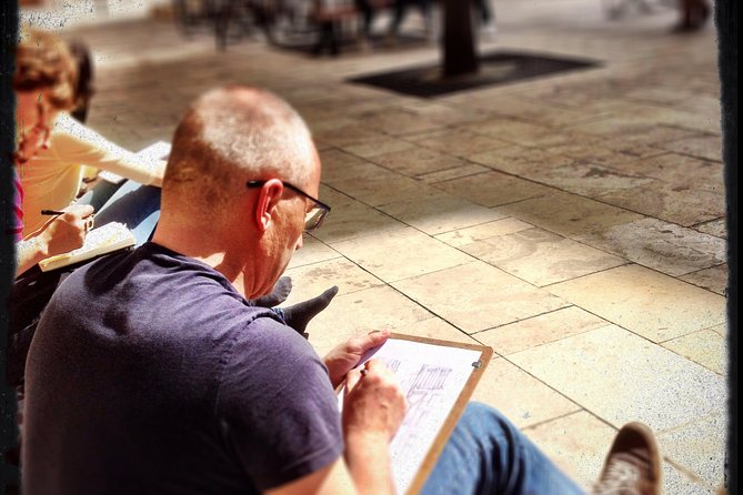Urban Sketcher Guided Tours With a Local Professional Artist