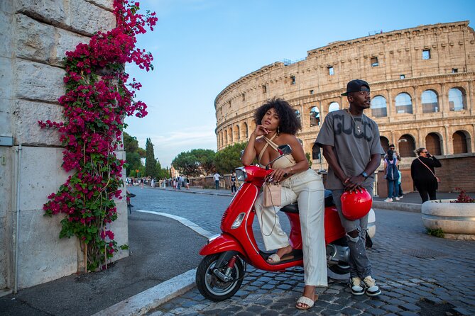 Vespa Tour in Rome With Pick up and Drop off