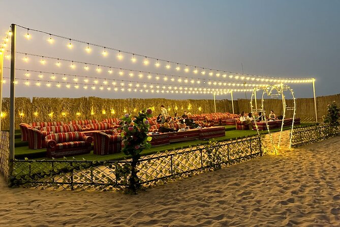 VIP Desert Safari Abu Dhabi With Private Seating Area