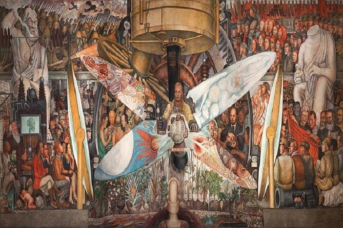 Walking Tour – Impressive Murals in Historical Center of Mexico City