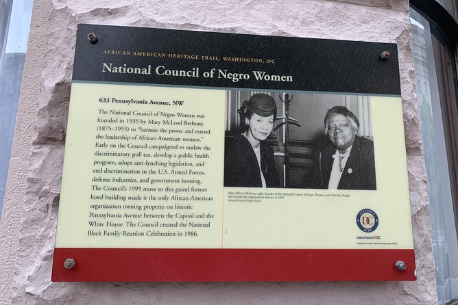 Washington DC History of Slavery Walking Tour