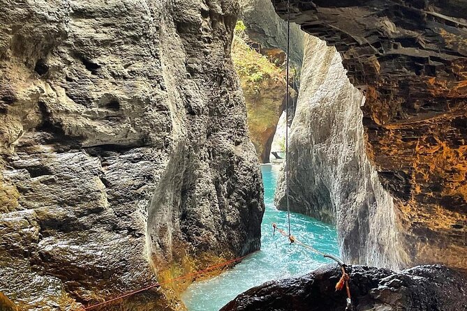 Waterfall,Adventure Hike Challenge Tour.