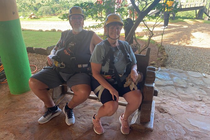 Zip Line With 7 Waterfall