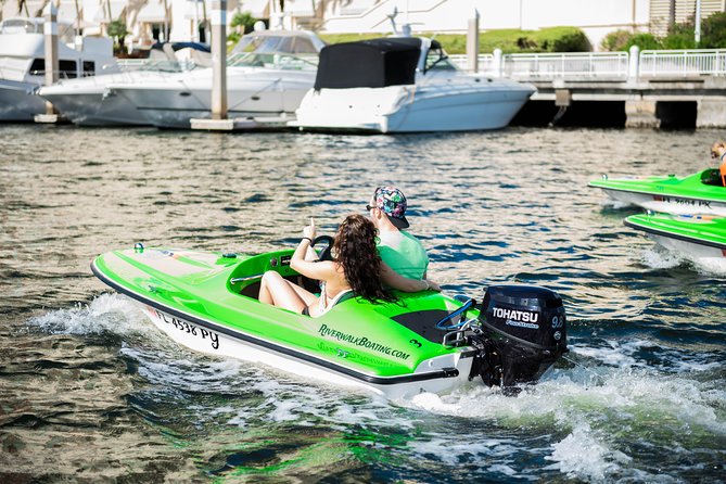 2 Person Mini Power Boat Rental at Tampa Riverwalk - Good To Know