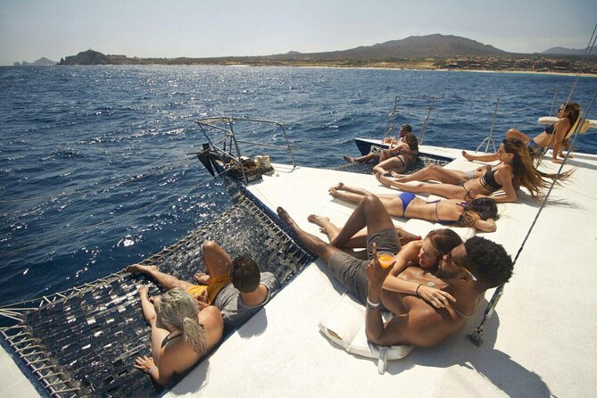2.15 Hour Sunset Tour on Catamaran in Cabo San Lucas - Inclusions and Menu