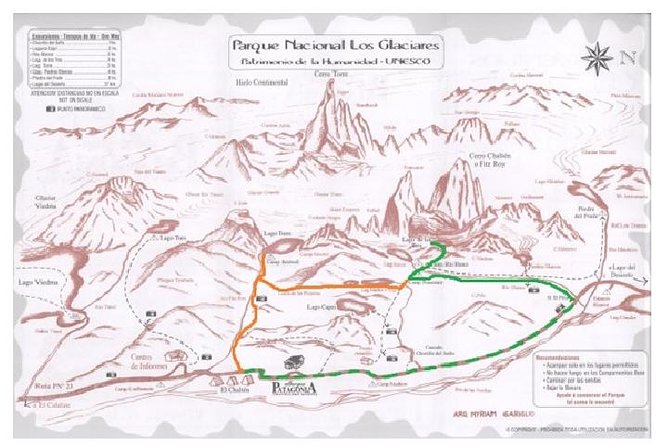 2-Day Self-Guided Adventure El Chalten: Laguna De Los Tres, Fitz Roy & Torre Mt - Hiking and Physical Requirements