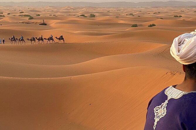 2 Days Private Fes Desert Tour With One Overnight in Luxury Desert Camp - Itinerary Overview