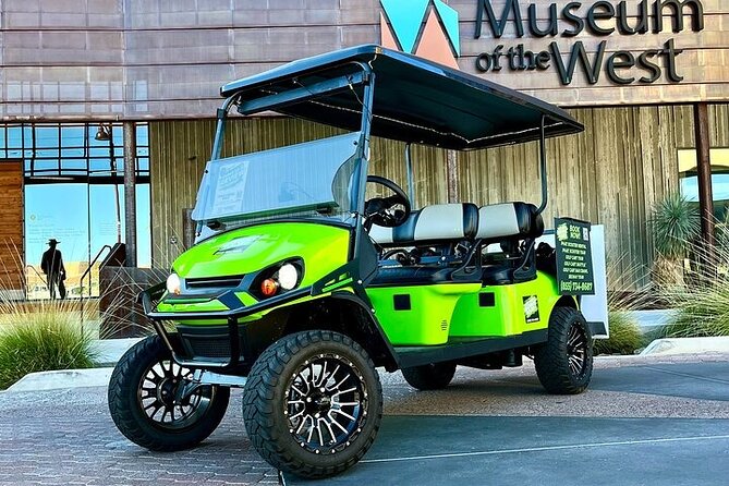 2 Hour Stretch Limo Golf Cart Tour Sunset and City Lights - Meeting and Pickup