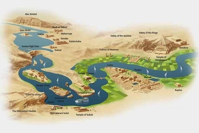 4 Days Nile Cruise From Aswan to Luxor Included Abu Simbel - Inclusions