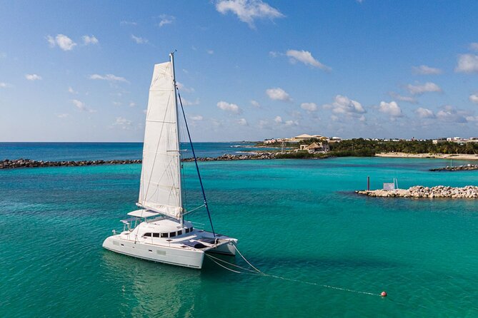 4-Hour Private 38 Catamaran Tour to Paamul Beach With Food, Open Bar & Snorkel - Inclusions
