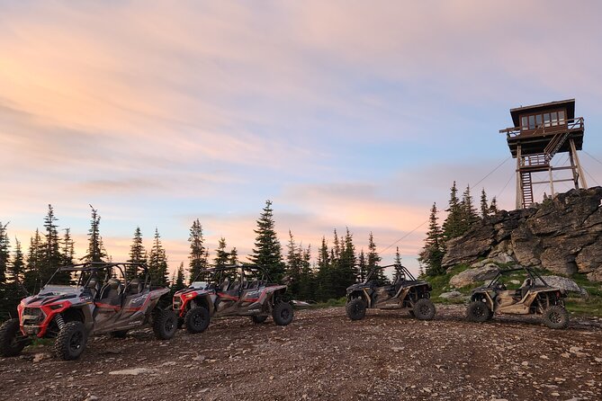 4-Hour UTV Rental in Priest Lake - Meeting and Pickup