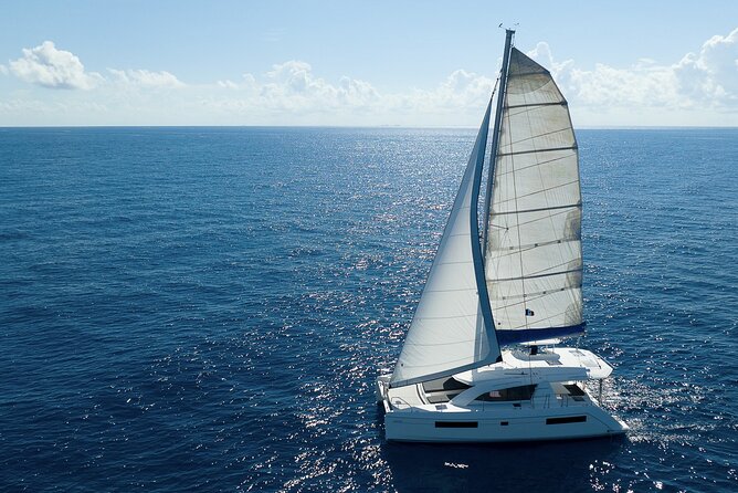 5-Hour Private 40 Luxury Catamaran 2-Stop Tour W/ Food, Open Bar & Snorkeling - Meeting and Pickup