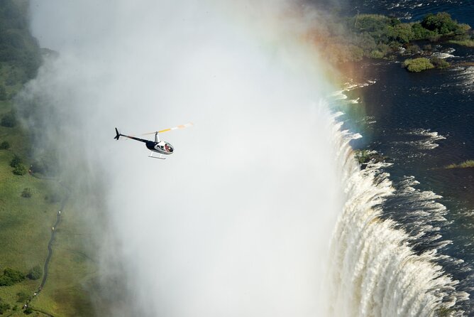 A Helicopter Ride- Over the Victoria Falls - Highlights of the Experience