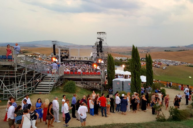 Andrea Bocelli Concert LAJATICO Limousine Service From Florence - Booking Process Explained