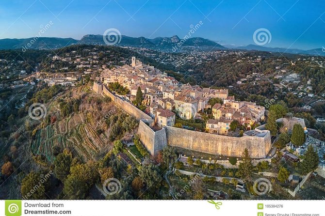 Antibes, Cannes, 3 Medieval Villages in the Hinterland Private Tour - Itinerary Details