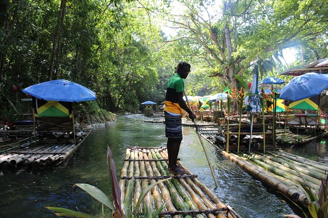 Bamboo Rafting W/ Limestone Foot Massage - Private Transport - Pickup and Transportation