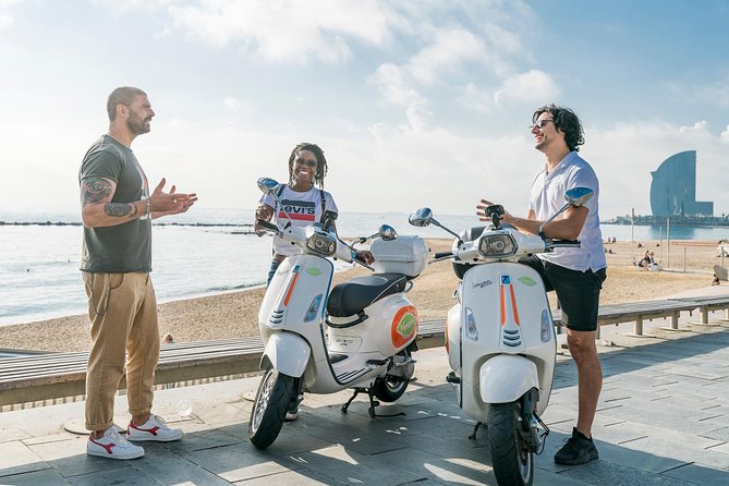 BARCELONA ICONS & PANORAMIC VIEWS by Vespa Scooter - Inclusions and Fees