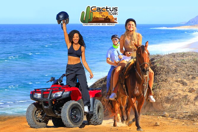 Beach ATV & Horseback Riding COMBO in Cabo by Cactus Tours Park - Inclusions