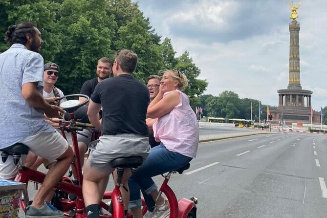 Beer Bike & Party Bike Highlights Berlin City Tour Including Pick-Up - Cancellation and Refund Policy