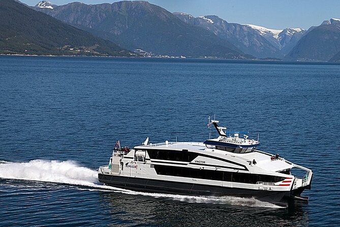 Bergen: Self-Guided Roundtrip (Sognefjord Cruise 5h & Flamsbana) - Impressive Vøringsfossen Waterfall