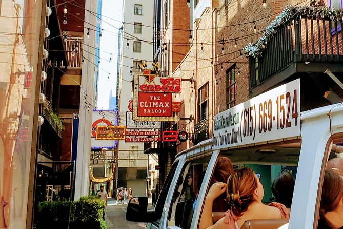 Best of Nashville Sightseeing Experience - Inclusions and Amenities