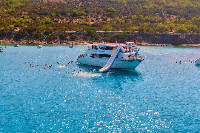 Blue Lagoon (Akamas) From Paphos With Water Slide and Aircon - Detailed Tour Information