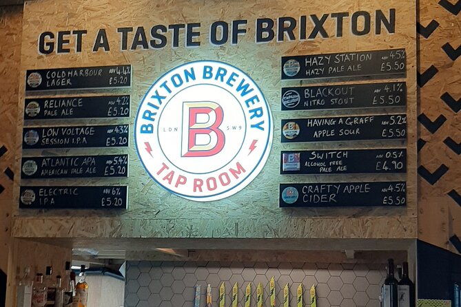 Brixton Craft Brewery Tour - Booking and Pricing Details