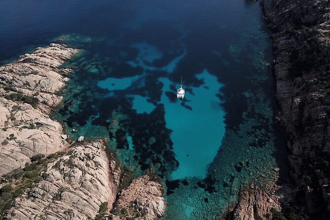 By Catamaran to the La Maddalena Archipelago From Poltu Quatu - Meeting and Ending Points