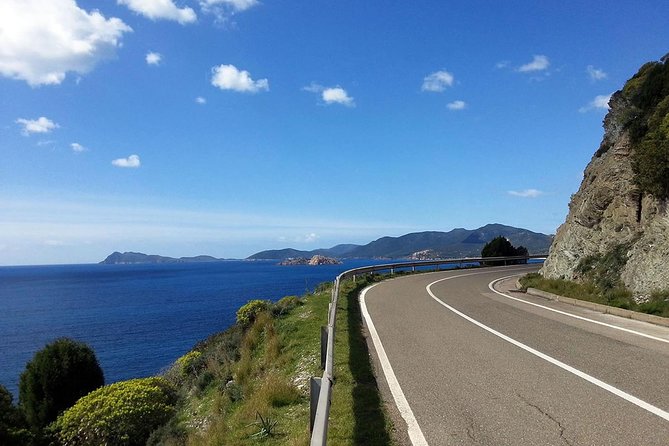 Cagliari: Hidden Coves by Scooter From Chia - Meeting and Transfers