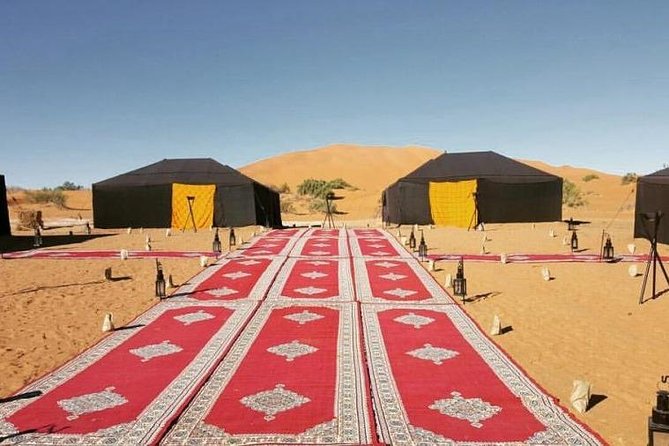 Camel Ride & Overnight Stay in Desert Camp Merzouga - Desert Camp Accommodation Details